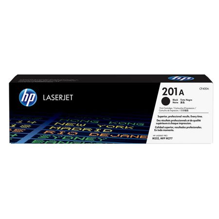 Toner original preto HP CF400A - 201A