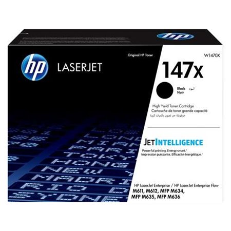 Toner original preto HP W1470X - 147X