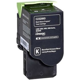 Lexmark C2325/C2425/C2535/MC2325/MC2425/MC2535/MC2640 Toner preto original - C2320K0