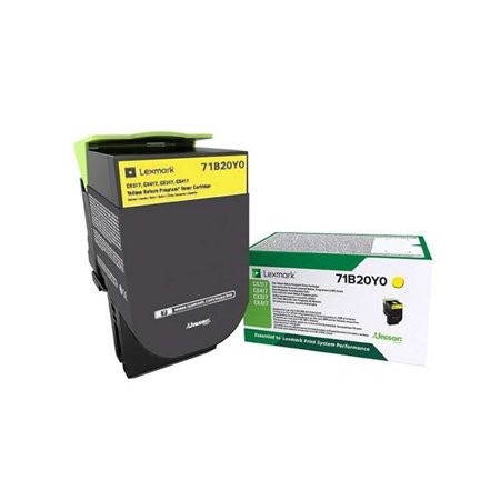 Lexmark CS317/CS417/CS517/CX317/CX417/CX517 Toner amarelo original - 71B20Y0/71B0040