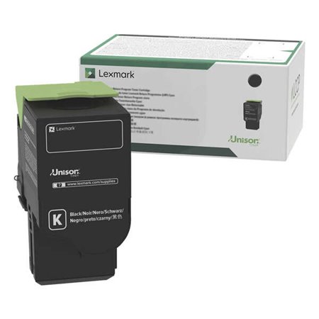 Lexmark CS421/CS521/CS622/CX421/CX522/CX622/CX625 Toner preto original - 78C20K0
