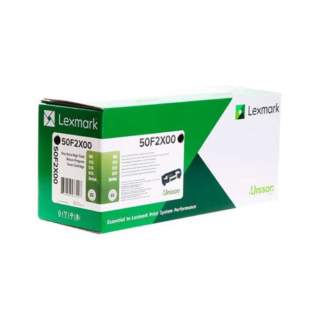 Toner original preto Lexmark MS410/MS415/MS510/MS610 - 50F2X0E/502X (corporativo)