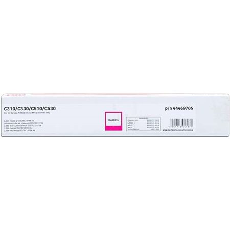 Toner original magenta OKI C310/C510/MC351/MC361 - 44469705