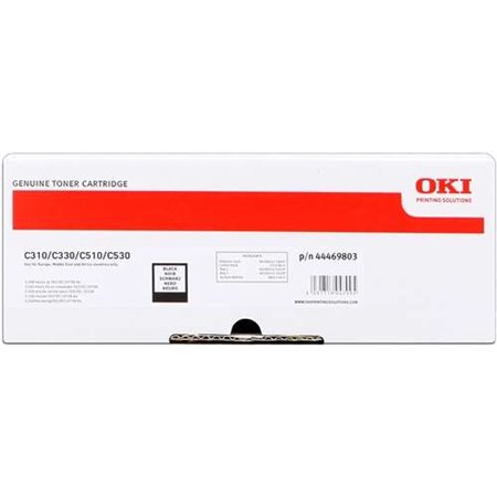 Toner original preto OKI C310/C510/MC351/MC361 - 44469803