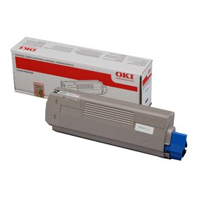 Toner original OKI C610 ciano - 44315307