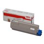 Toner original OKI C610 ciano - 44315307