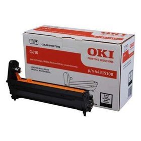 OKI C610 Preto Original Imagem Tambor - 44315108 (Tambor)