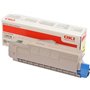 Toner original amarelo OKI C612 - 46507505