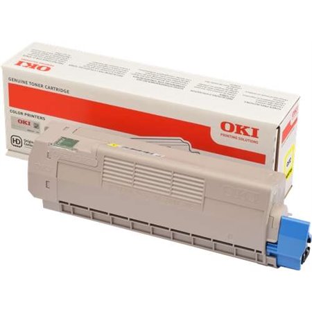 Toner original amarelo OKI C612 - 46507505