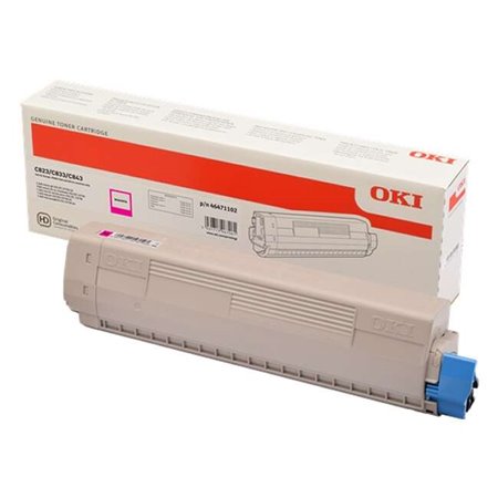 Toner original OKI C823/C833/C843 Magenta - 46471102