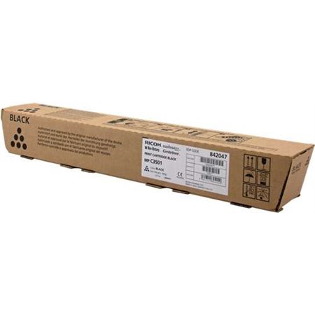 Toner original preto Ricoh Aficio MP-C3001/MP-C3501 - 842047/841424/841579