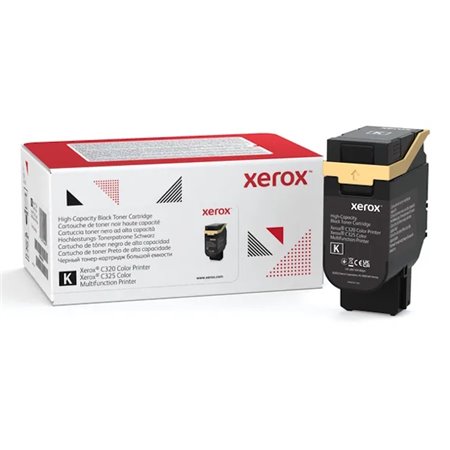 Toner original preto Xerox C320 C325 - 006R04831
