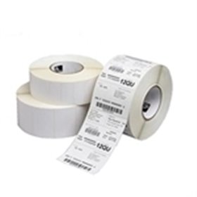 Zebra Z-Perform 2000T Pack de 8 rolos de etiquetas térmicas originais 51x25 mm - Adesivo permanente - 2.580 unidades por rolo - 