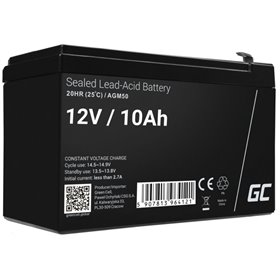 Bateria Chumbo Gel AGM 12V 10A GREEN CELL