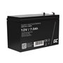 Bateria Chumbo Gel AGM 12V 7A GREEN CELL