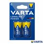 Pilha Alcalina LR14/C 1.5V 2x Blister VARTA