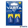 Pilha Alcalina 2x 9V/6LP3146 Longlife Power VARTA