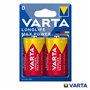 Pilha Alcalina LR20/D 1.5v 2x  Longlife Max Power VARTA