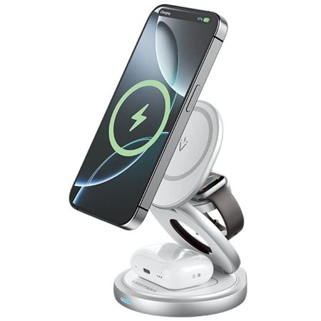 Base de carga Digital/ MagSafe Vention FGEI0/ 15W