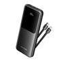 Powerbank 10000mAh Vention FHOB0/ 22.5W/ Preta/ Inclui Cabo USB-C e Lightning