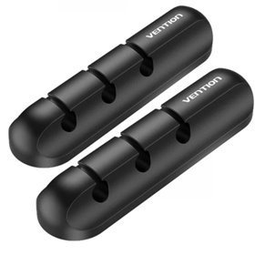 Organizador de Cabos em Espiral Vention KBTB0-2/ 3 Portos/ Pack de 2