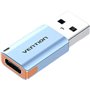 Adaptador USB 3.1 Vention CUAH0/ USB-C Fêmea - USB Macho/ Azul