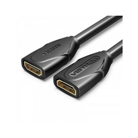 Extensão HDMI Vention AAXBD/ HDMI Fêmea - HDMI Fêmea/ 50cm/ Preto