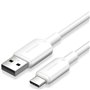 Cabo USB 2.0 USB-C Vention CTQWH/ USB-C Macho - USB Macho/ Até 60W/ 480Mbps/ 2m/ Branco