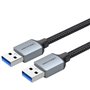 Cabo USB 3.0 Vention CTSHH/ USB Macho - USB Macho/ 5Gbps/ 2m/ Preto
