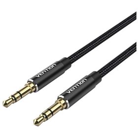 Cabo Stereo Vention BAWBJ/ Jack 3.5 Macho - Jack 3.5 Macho/ 5m/ Preto