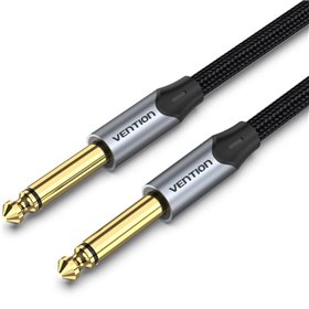 Cabo Stereo Vention BASHG/ Jack 6.5 Macho - Jack 6.5 Macho/ 1.5m/ Cinza