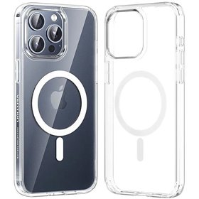 Capa Dura com Magsafe Vention KUAT0-10/ Compativel com iPhone 13/ Transparente