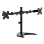 Suporte de mesa para monitor duplo Aisens DT32TSR-285/Giratório/Inclinável/Até 10 kg
