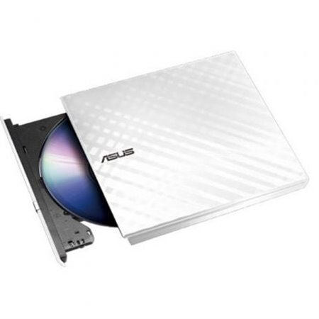 Gravador de CD/DVD externo Asus SDRW-08DS2S-U Lite/ Branco