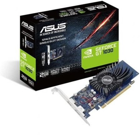 Placa de vídeo Asus GeForce GT 1030/ 2 GB GDDR5/ Compatível com perfil baixo