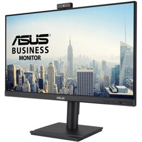 Monitor profissional Asus BE249QFK 24"/ Full HD/ Webcam/ Multimídia/ Altura ajustável/ Preto