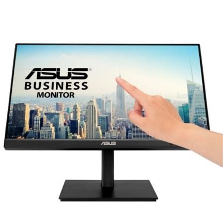 Monitor Touch Profissional Asus BE24ECSBT de 23,8" / Full HD / Multimídia / Altura Ajustável / Preto