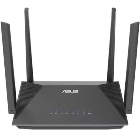 Router sem fio Asus RT-AX52/ WiFi 6/ 1800Mbps/ 2,4GHz 5GHz/ 4 antenas/ WiFi 802.11ax/ac/n/a/ - n/b/g