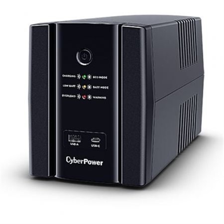 No-break interativo de linha Cyberpower UT2200EG/ 2200VA-1320W/ 4 saídas/ Formato de torre