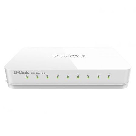 Switch D-Link GO-SW-8G 8 Portas/ RJ-45 10/100/1000