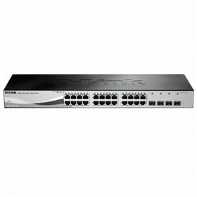 Switch Gerenciável D-Link DGS-1210-28 28 Portas/RJ-45 Gigabit 10/100/1000/SFP