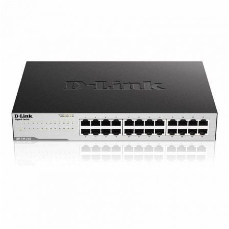Switch D-Link GO-SW-24G 24 Portas/ Gigabit 10/100/1000