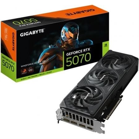Placa de vídeo Gigabyte GeForce RTX 5070 WindForce OC SFF 12G/ 12GB GDDR7