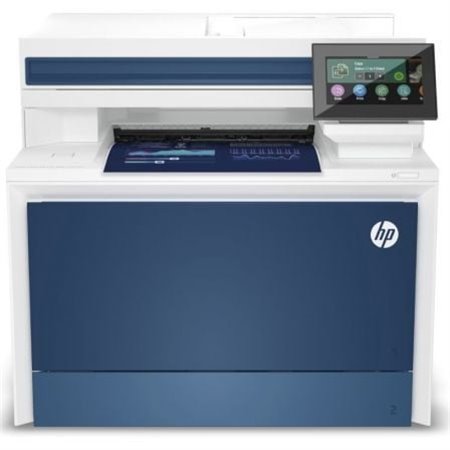 Impressora multifuncional a laser colorida HP LaserJet Pro 4302dw/WiFi/Duplex/ADF/Branca e Azul