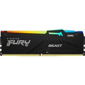 Kingston FURY Beast RGB 16 GB/ DDR5/ 5600 MHz/ 1,25 V/ CL40/ Memória RAM DIMM