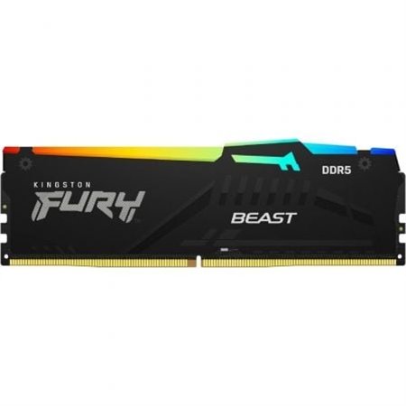 Kingston FURY Beast RGB 32 GB/ DDR5/ 5600 MHz/ 1,25 V/ CL40/ Memória RAM DIMM