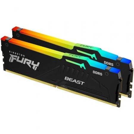Kingston FURY Beast 2 x 8 GB/ DDR5/ 5600 MHz/ 1,25 V/ CL40/ Memória RAM DIMM