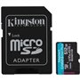 Cartão de memória Kingston CANVAS Go! Plus microSD XC de 512 GB com adaptador/Classe 10/200 MB