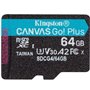 Cartão de memória Kingston CANVAS Select Plus 64 GB microSD XC/ Classe 10/ 200 MB