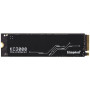 Kingston KC3000 SSD M.2 2280 PCIe 4.0 de 2 TB com dissipador de calor de capacidade total